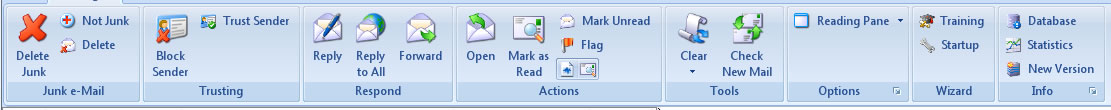 Menu Ribbon